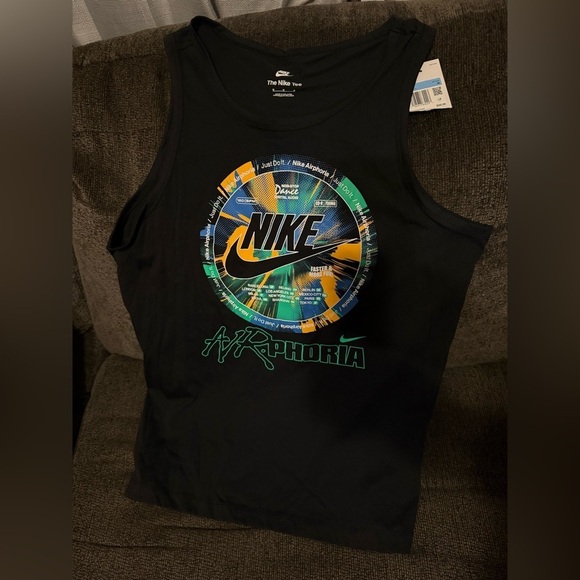 Other - Nike Men’s Black Graphic Tank